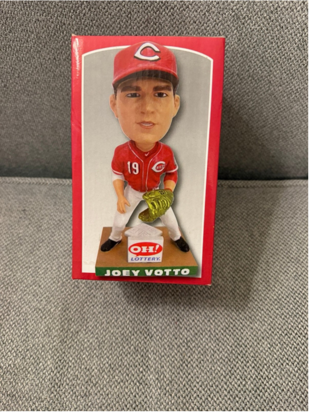 2012 Joey Votto Cincinnati Reds Gold Glove stadium giveaway bobblehead